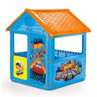 Dolu hot wheels speelhuis 125x100x104 cm blauw/oranje