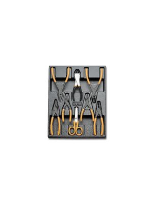 Beta Harde voorgevormde inzetbakken met assortiment gereedschap T140 - 024240140