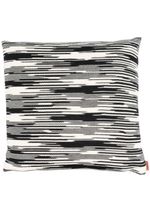 Missoni Home coussin à motif zigzag - Noir