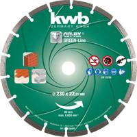Diamantschijf cutfix grn 230x22 mm - Kwb