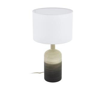 EGLO Azbarren Tafellamp - E27 - 53,5 cm - Beige/Grijs