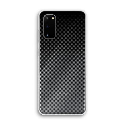 Musketon Halftone: Samsung Galaxy S20 Transparant Hoesje