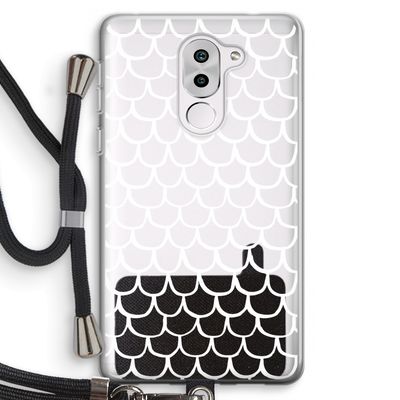 Dakpannetjes: Honor 6X Transparant Hoesje met koord