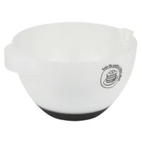 Beslagkom - wit/zwart - 3 liter - 27 x 23 x 13,8 cm - kunststof - mengkom Beslagkom - wit/zwart - 3 liter - 27 x 23 x 13,8 cm - kunststof - mengkom