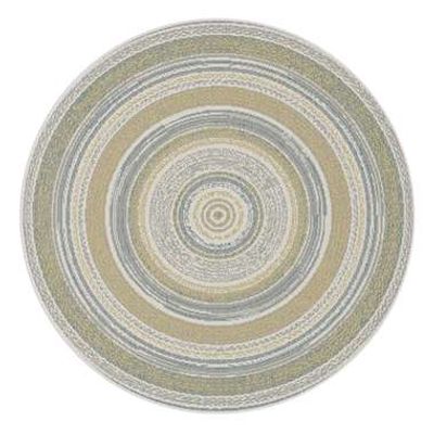 Vloerkleed Mababe - grijs - Ø120 cm