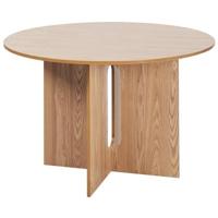 Beliani - CORAIL - Eettafel - Lichtbruin - MDF