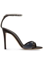 Giuseppe Zanotti sandales Leeah Crystal - Noir