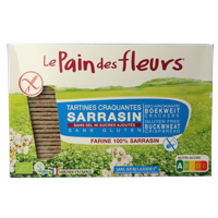 Boekweitcrackers zonder zout bio 300 Gram