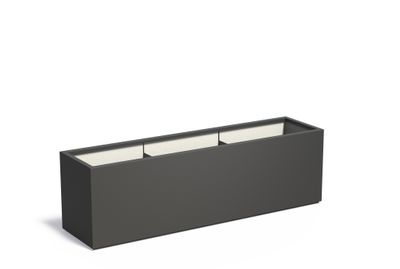 Polyester plantenbak CARREZ 200x50x60cm.