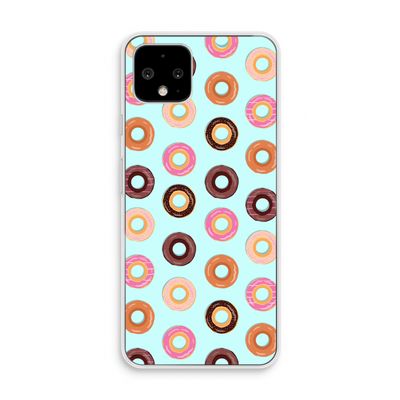 Donuts: Pixel 4 Transparant Hoesje