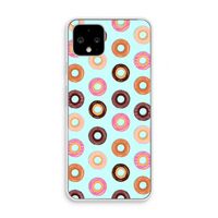 Donuts: Pixel 4 Transparant Hoesje