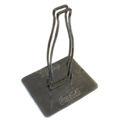 Original Coca-Cola Menukaart Houder - Roestvrij Staal