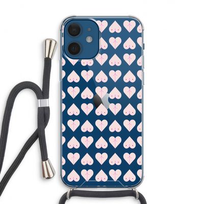 Ass 'n Titties: iPhone 12 Transparant Hoesje met koord
