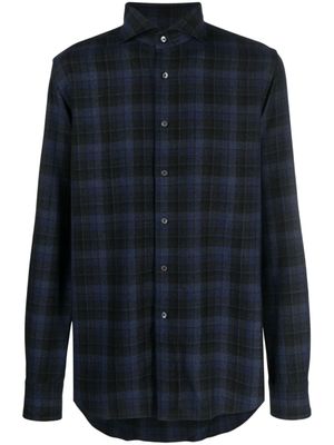 Xacus chemise à carreaux - Noir