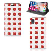 Apple iPhone Xr | Flip Style Cover | Paprika Red