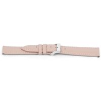 Horlogeband Universeel E716 Leder Roze 16mm - thumbnail