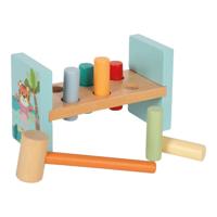 Small Foot - houten hamerbank jungle friends fsc