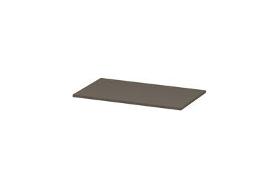 Afdekplaat INK t.b.v. onderkast gelakt 80 cm x 45 cm x 2 cm Mat taupe 1240205