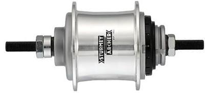 SturmeyArcher Versnellingsnaaf 2 speed sturmey archer a2 automatic vrijloopnaaf 36 gaats - zilver