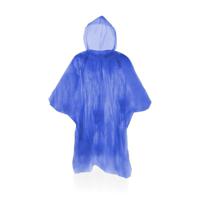 Wegwerp regenponcho - voor volwassenen - Blauw - regen scherm - herbruikbaar als je wil