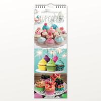 Cupcakes Slimline Kalender 2026