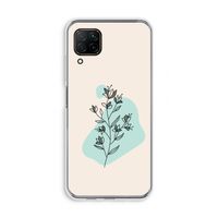 Violets are blue: Huawei P40 Lite Transparant Hoesje