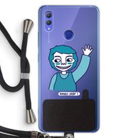 Zwaai: Honor Note 10 Transparant Hoesje met koord