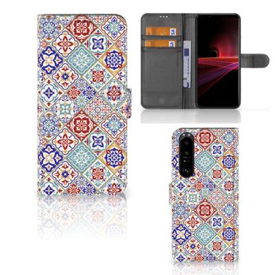 Sony Xperia 1 III | Bookcase | Tiles Color