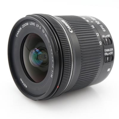 Canon EF-S 10-18mm F/4.5-5.6 IS STM occasion