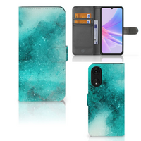 Hoesje OPPO A78 5G | A58 5G Painting Blue - thumbnail