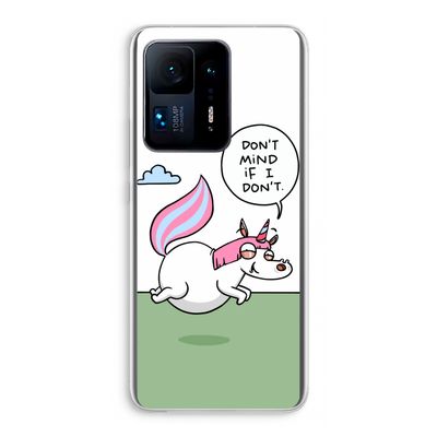 Unicorn: Xiaomi Mi Mix 4 Transparant Hoesje