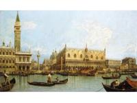 Kunstdruk Canaletto - Molo, Venedig 80x60cm
