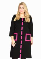 Yoek Dressbon | Zwart | Maat 40