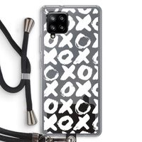 XOXO: Samsung Galaxy A42 5G Transparant Hoesje met koord