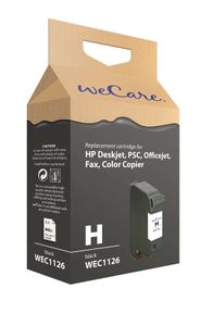 Wecare WEC1126 inktcartridge 1 stuk(s) Zwart
