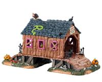 Creepy Covered Bridge - Lemax