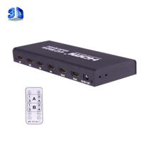 HDMI 4x2 Matrix Switcher / Splitter met Afstandsbediening ondersteunt ARC / MHL / 4Kx2K / 3D 4 Poorts HDMI Input 2 Poorts HDMI Output