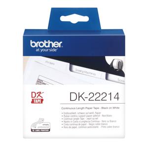 Brother Originele DK-22214 doorlopende labelrol - papier printlint