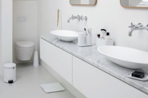 Brabantia 280108 opslagbak voor badkamers Wit Kunststof Organizer voor badkamer