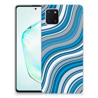 Samsung Galaxy Note 10 Lite | TPU bumper | Waves Blue