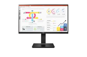 LG UltraFine 24QP750P-B monitor 1x HDMI, 1x DisplayPort, USB-A, USB-C, HDR 10, AMD FreeSync