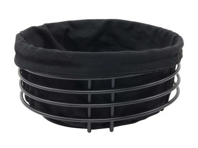 Cookinglife Broodmandje Zwart Metaal ø 23 cm