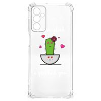 Samsung Galaxy M13 4G | M23 Stevig Bumper Hoesje Cactus Glad - thumbnail