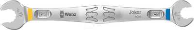 Wera 6005 Joker | dubbele steeksleutel | 6x7 mm 05020310001