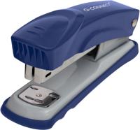 Q-CONNECT nietmachine, metaal, half strip, 25 blad, blauw