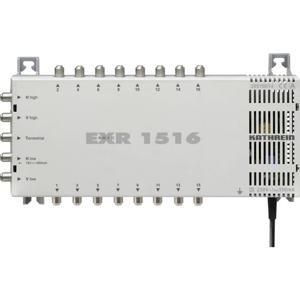 Kathrein EXR 1516 Satelliet multiswitch Ingangen (satelliet): 5 (4 satelliet / 1 terrestrisch) Aantal gebruikers: 16