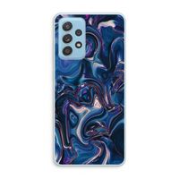 Mirrored Mirage: Samsung Galaxy A73 Transparant Hoesje