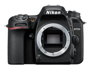 Nikon D7500 SLR camerabody 20,9 MP CMOS 5568 x 3712 Pixels Zwart