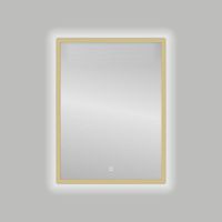 Best Design Nancy Isola LED spiegel 60x80cm aluminium mat goud 4010360