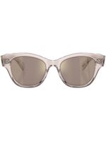 Oliver Peoples lunettes de soleil Eadie à monture papillon - Gris